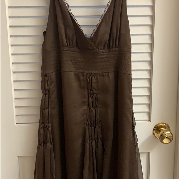 Hot Kiss brown strap dress. - Picture 3 of 9